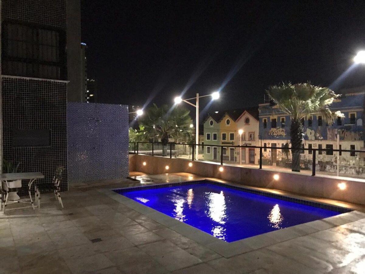 703 Flat Mobiliado Praia De Iracema Fortaleza  Exteriér fotografie